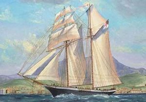 Typical two-masted Schooner- Eliza