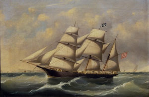 German Barque Malvina 1860